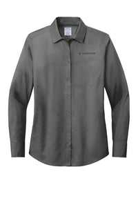 Frontier Restoration Women's Dress Shirt - Single-Color Logo