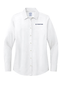 Frontier Restoration Men's Dress Shirt - Single-Color Logo
