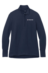 Frontier Restoration Women's 1/4 Zip - Full-Color Logo