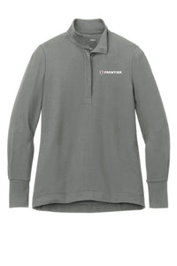 Frontier Restoration Women's 1/4 Zip - Full-Color Logo