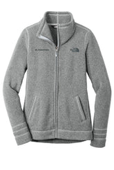 Frontier Restoration Women's The North Face® Sweater Fleece Jacket - Single-Color Logo